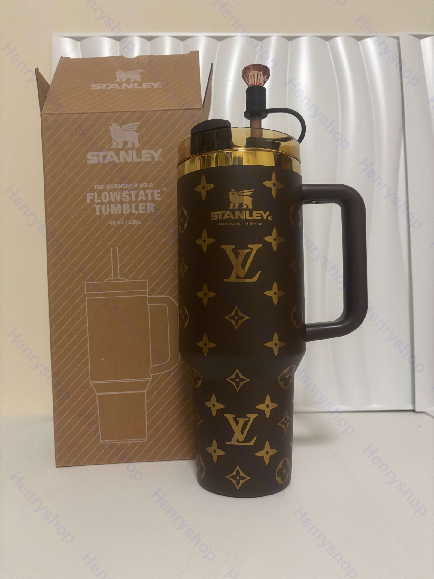 Designer Holographic In-Car Insulated Cup 40OZ Free shipping by✈️✈️✈️