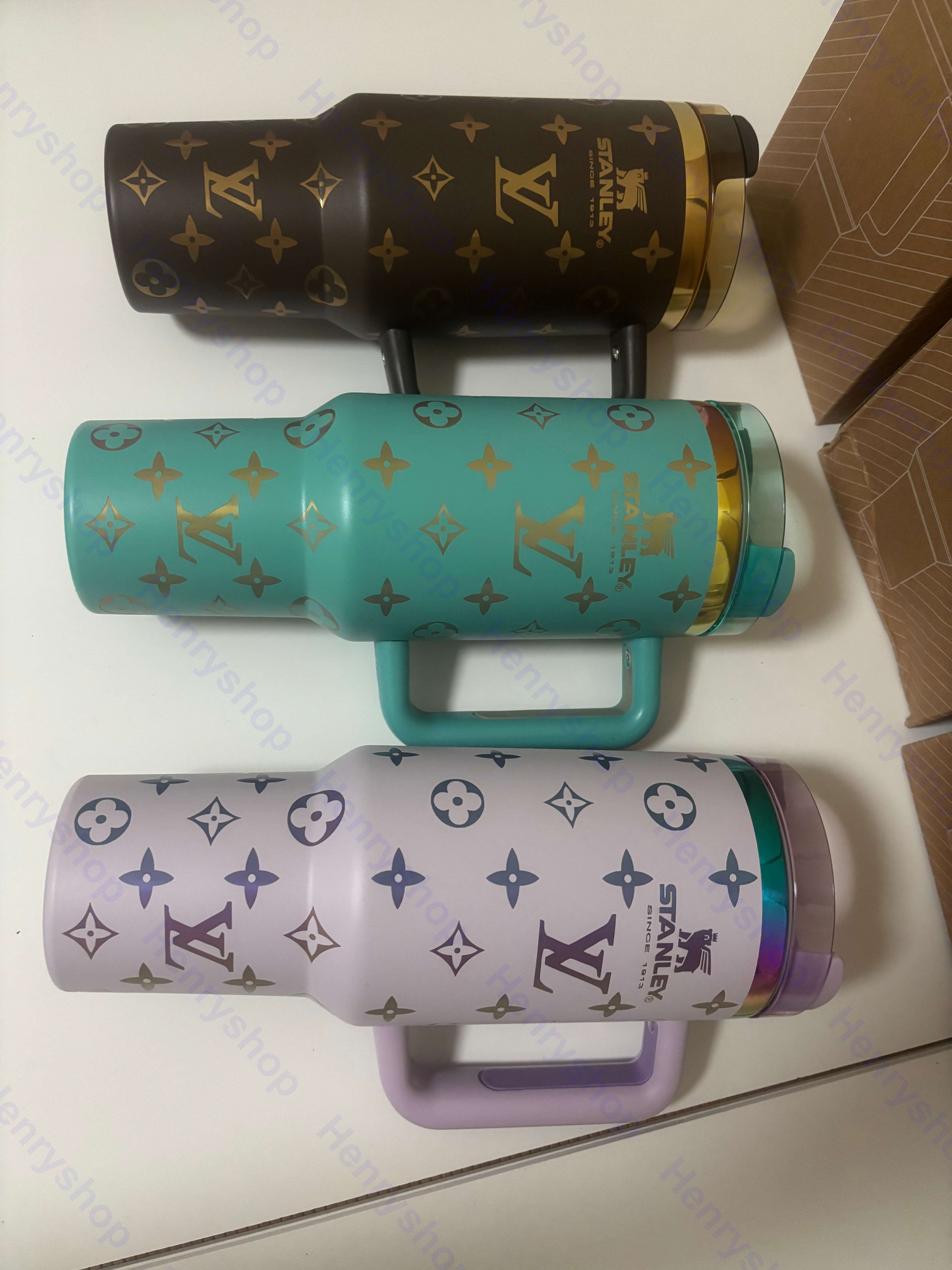 Designer Holographic In-Car Insulated Cup 40OZ Free shipping by✈️✈️✈️