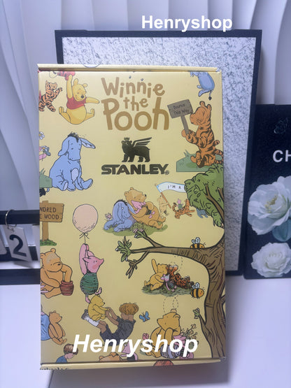 Winnie the pooh Limited Edition In-Car Insulated Cup 40 OZ with Premium Gift Box(include straw and topper) Free shipping by✈️✈️