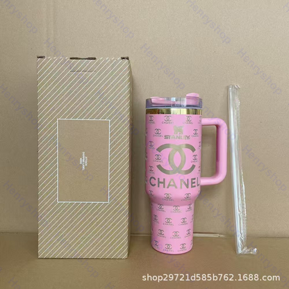 Designer Holographic In-Car Insulated Cup 40 OZ 🔥🔥 Free shipping by ✈️✈️