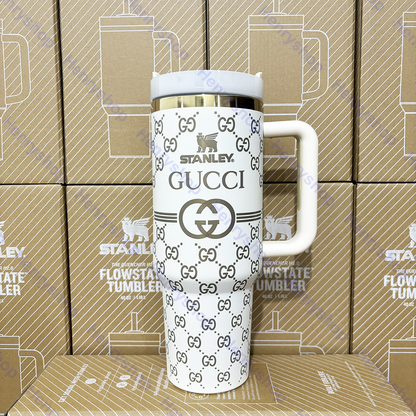 Designer Holographic 40 OZ In-Car insulated Cup(GG Design2)Free shipping by✈️✈️