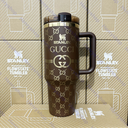 Designer Holographic 40 OZ In-Car insulated Cup(GG Design2)Free shipping by✈️✈️