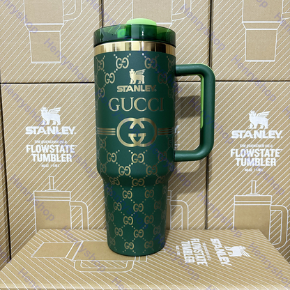 Designer Holographic 40 OZ In-Car insulated Cup(GG Design2)Free shipping by✈️✈️