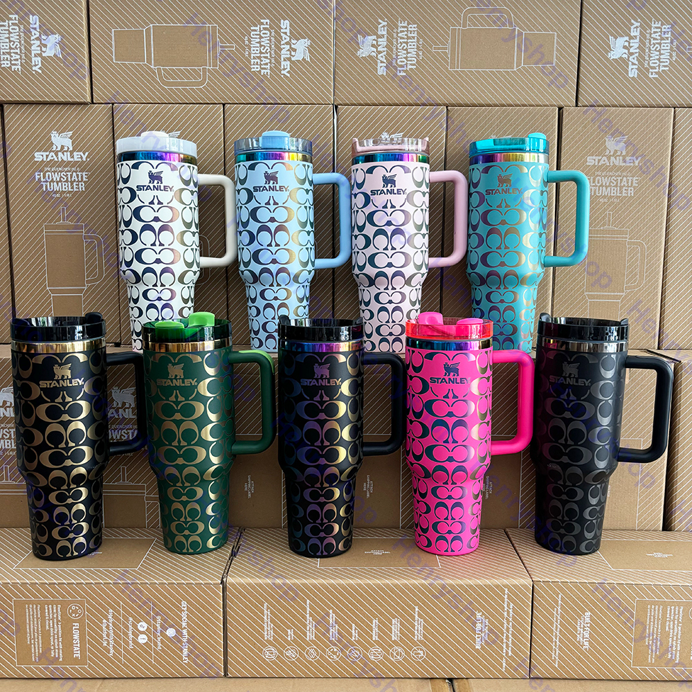 Designer Holographic In-Car Insulated Cup 40OZ🔥 Free shipping by ✈️