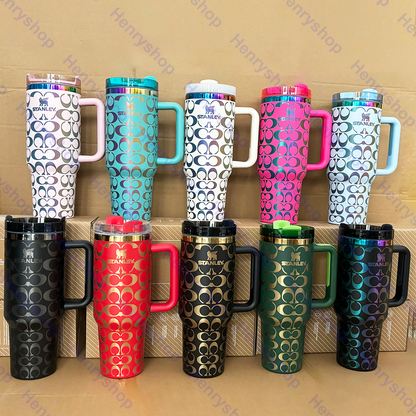 Designer Holographic In-Car Insulated Cup 40OZ🔥 Free shipping by ✈️