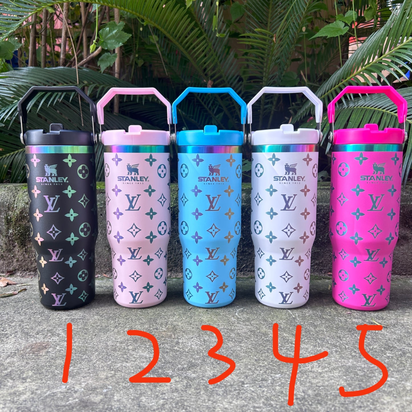 Designer Holographic Insulated Cup 30OZ Free shipping by✈️✈️