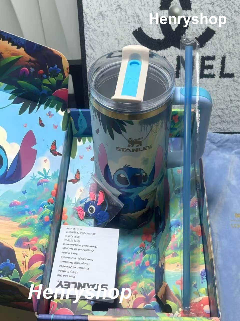 Stitch Limited Edition In-Car Insulated Cup 40 OZ with Premium Gift Box🔥🔥Free shipping by✈️✈️