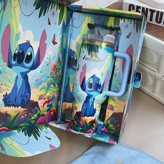 Stitch Limited Edition In-Car Insulated Cup 40 OZ with Premium Gift Box🔥🔥Free shipping by✈️✈️