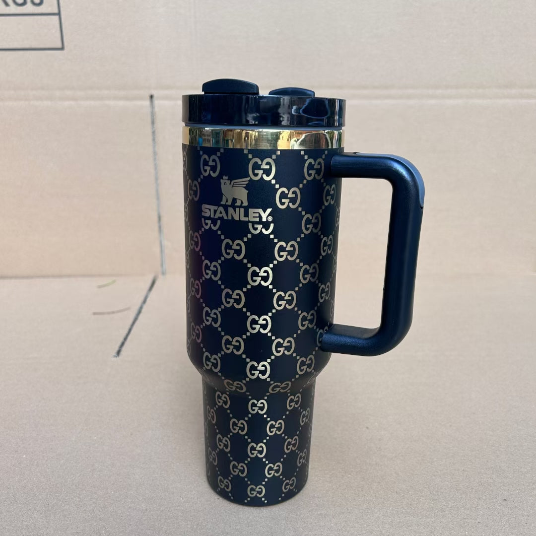Designer Holographic 40 OZ In-Car insulated Cup(GG Design)Free shipping by✈️✈️