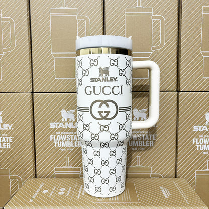Designer Holographic 40 OZ In-Car insulated Cup(GG Design2)Free shipping by✈️✈️