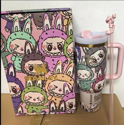 Labubu Limited Edition Insulated Cup 40 OZ with Colorful Premium Gift Box(Free shipping by✈️✈️)