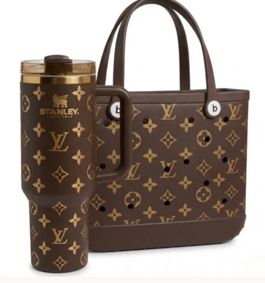 Designer Bag and 40oz Tumbler set(Bag + 40oz Tumbler)