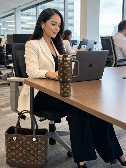 Designer Bag and 40oz Tumbler set(Bag + 40oz Tumbler)