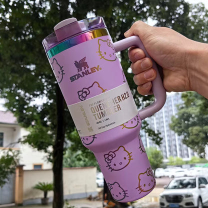 Hellokity Holographic 40 oz Insulated Tumbler